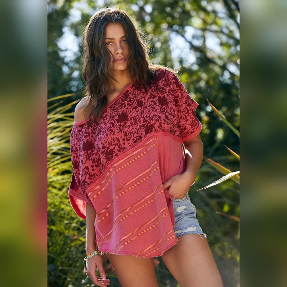 NWT Free People Right Back Top